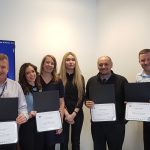 MSC Cruise security management received their certificates of Simfox X Ray CBT Security Training and Testing Simulator from Renful Premier Technologies Representatives