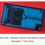 Improvised Explosive Device causes Newark Liberty International Airport disruption TSA photo
